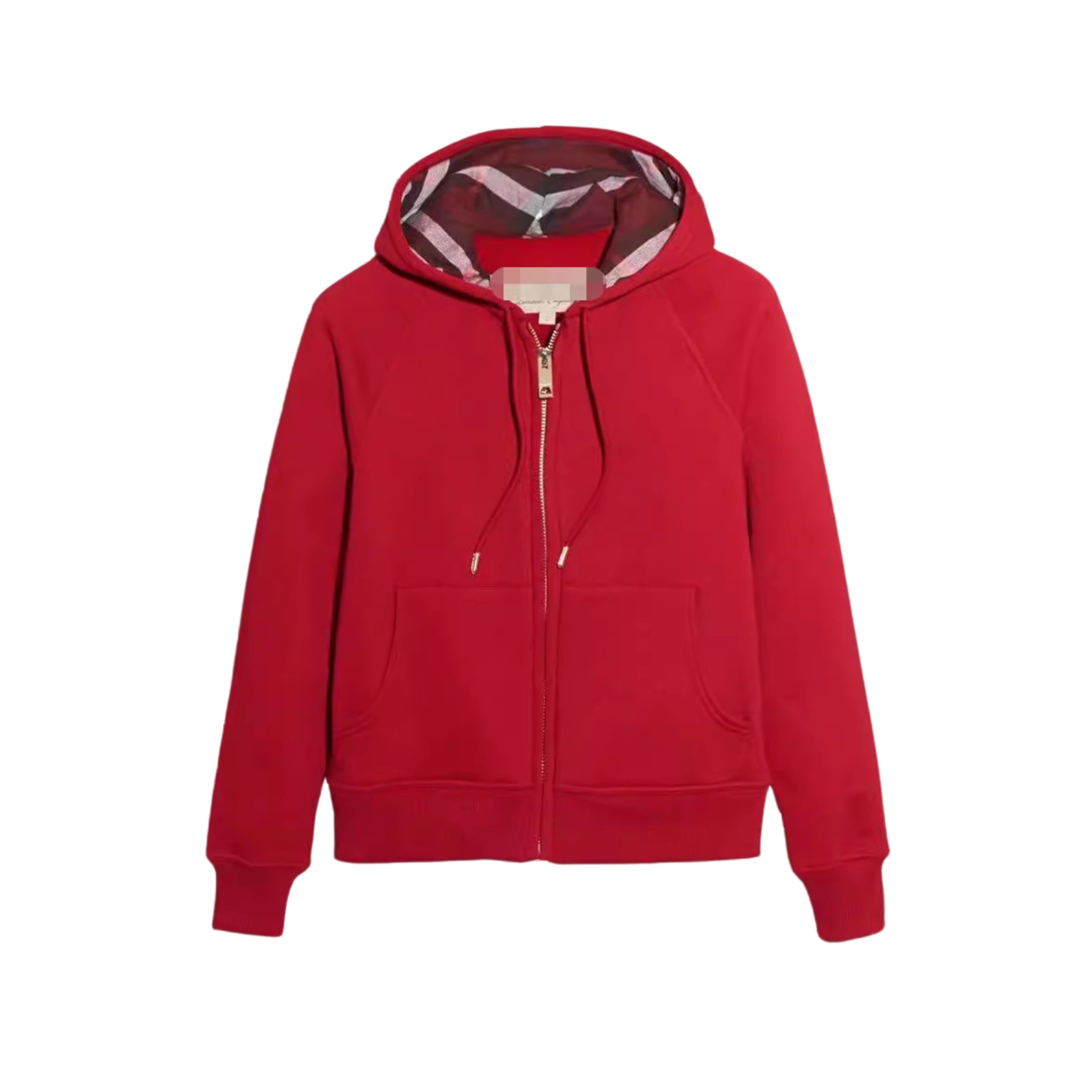 CHEQUERED – ZIP HOODIE