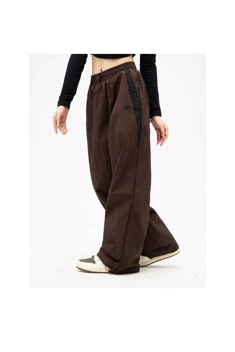 'Y2K' Pantaloni parachute