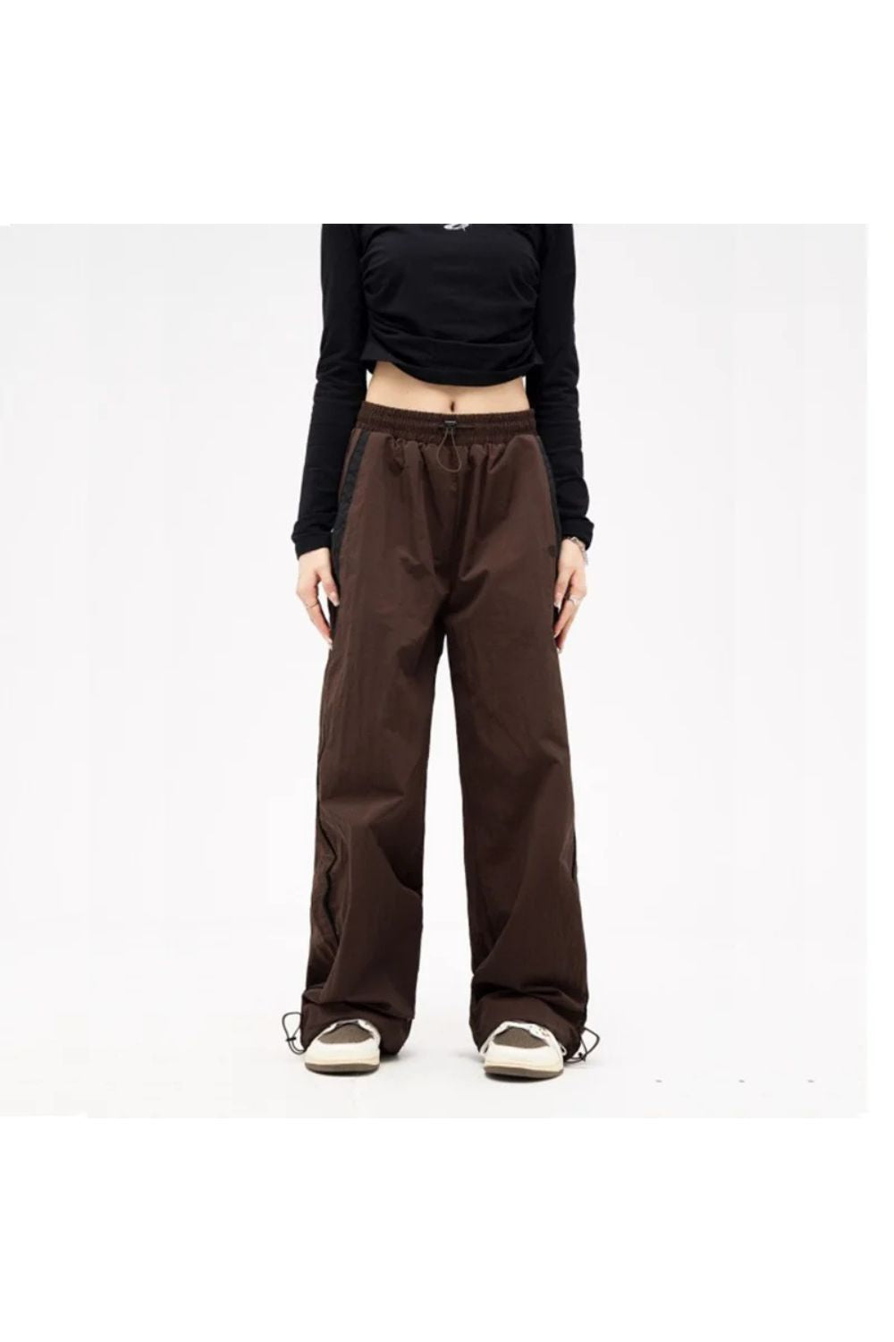 'Y2K' Pantaloni parachute