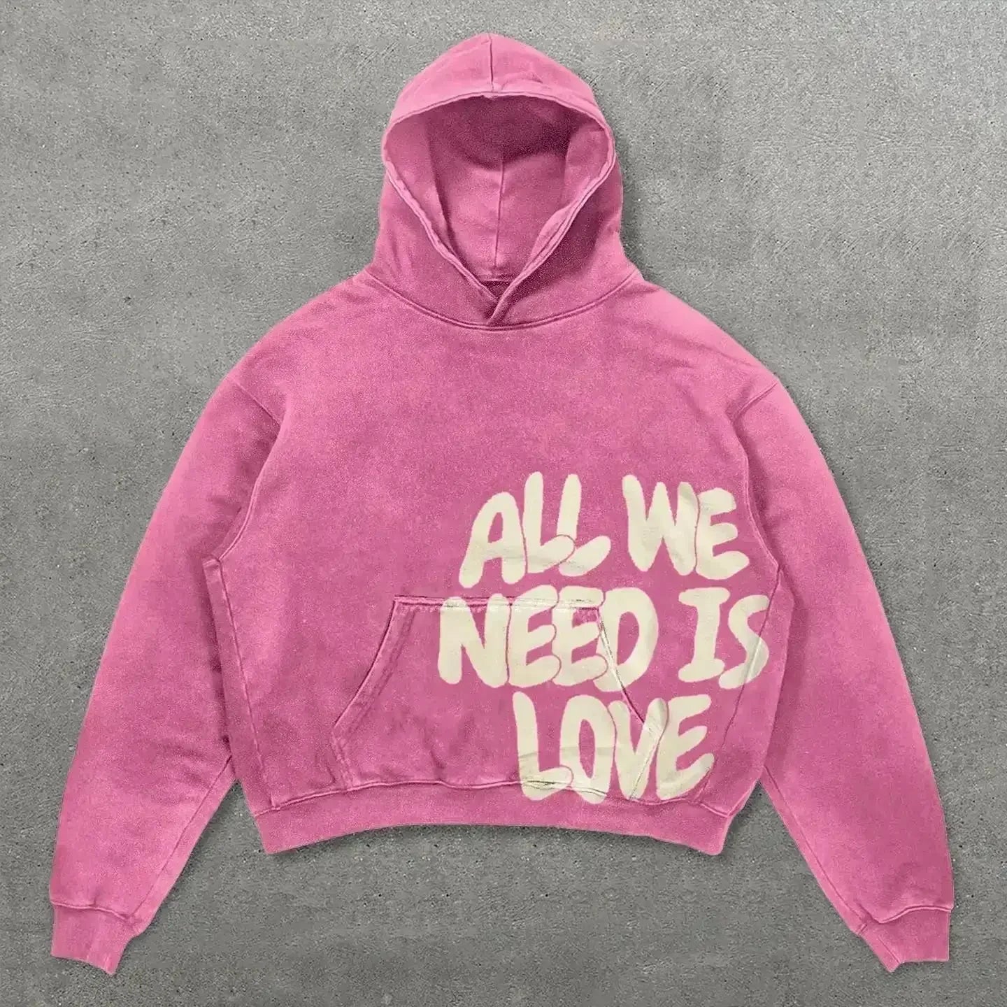 'All We Need'- Felpa streetwear