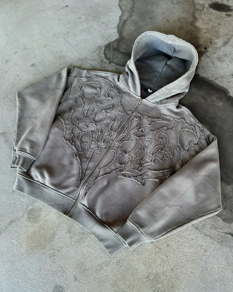 'Glazed' Felpa con zip