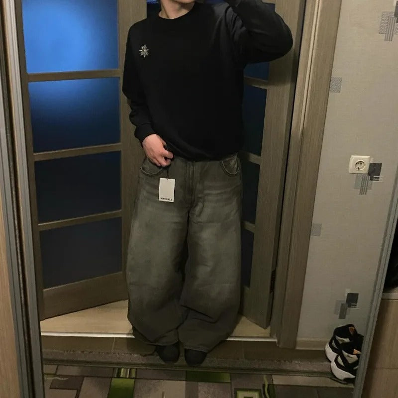 'High-Waist' Jeans
