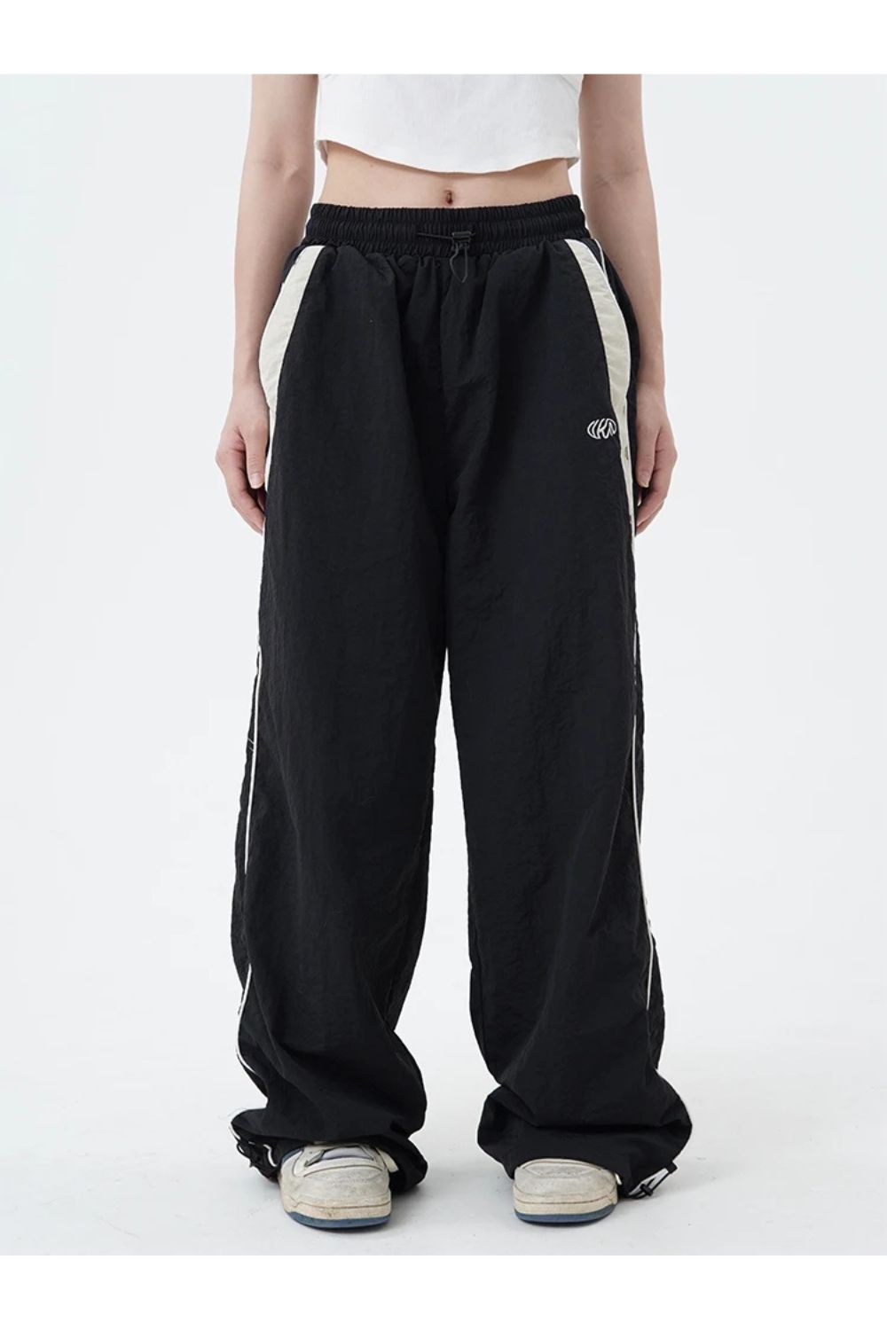 'Y2K' Pantaloni parachute