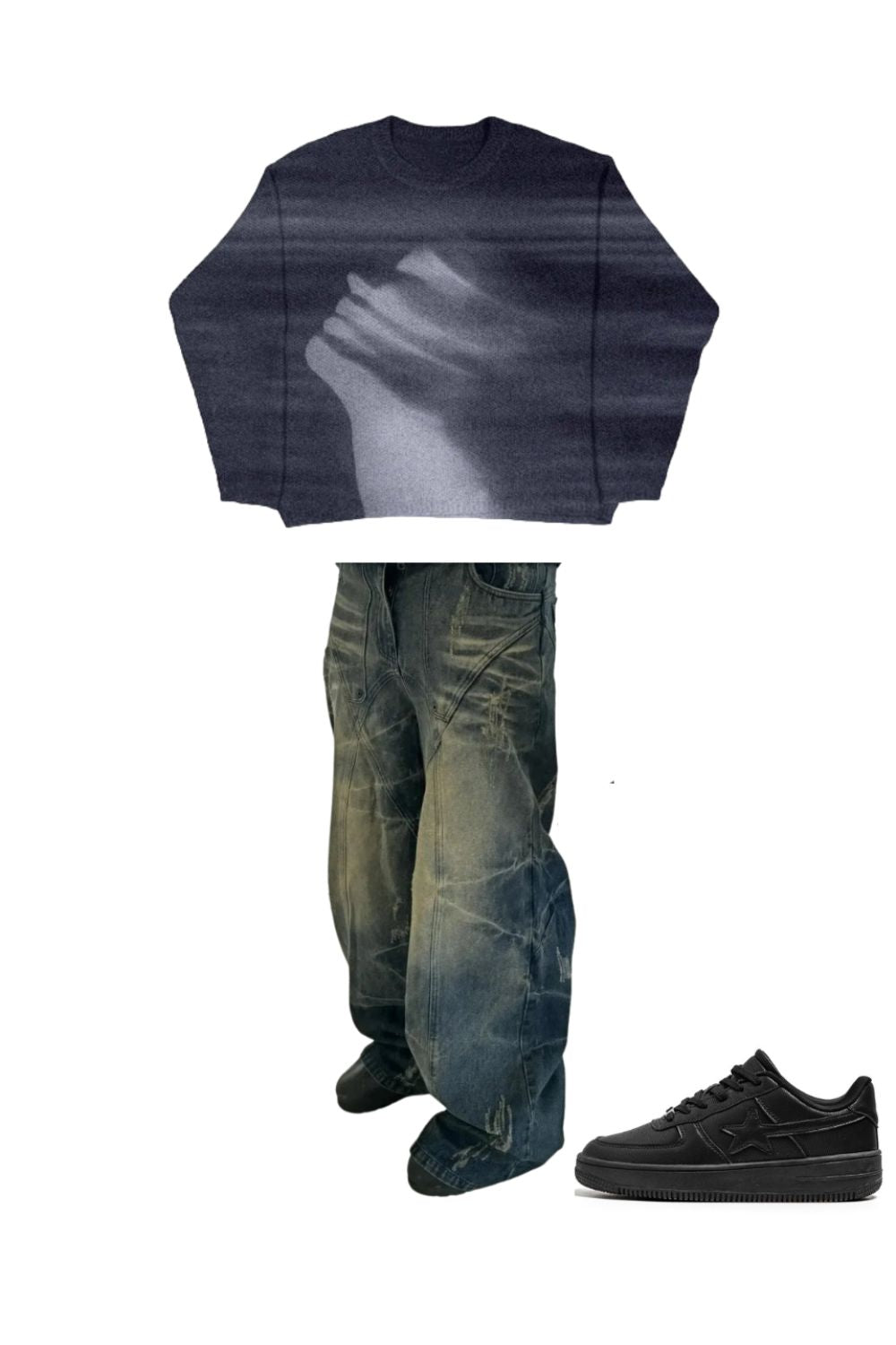 'Distorted' Offerta combo 3 pezzi