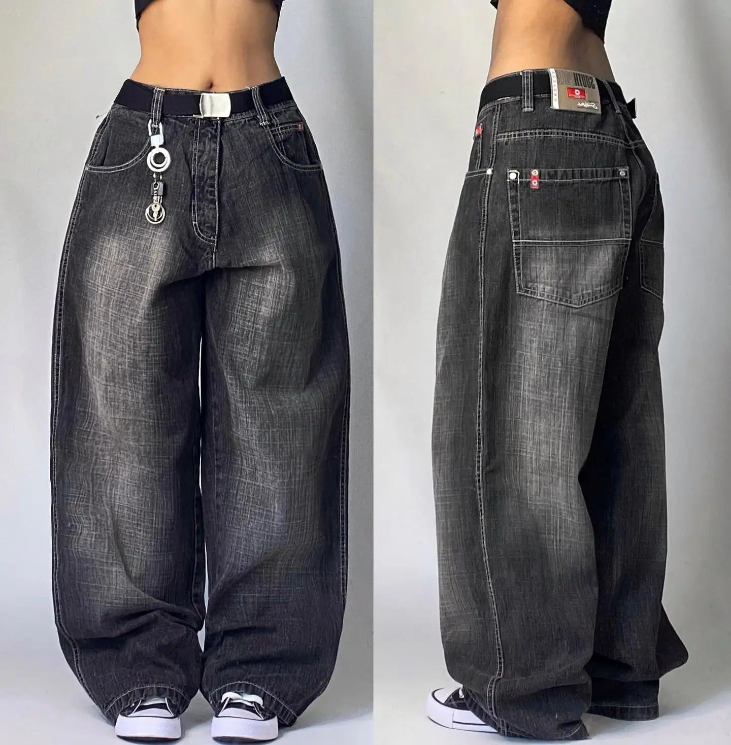 'High-Waist' Jeans