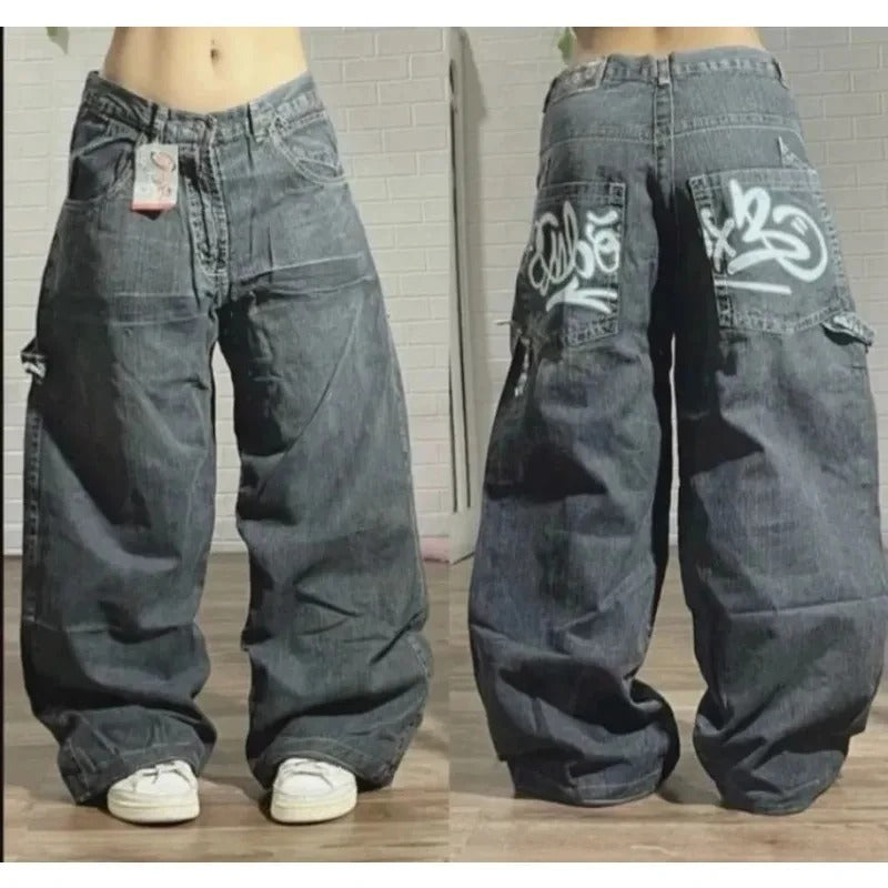 'High-Waist' Jeans
