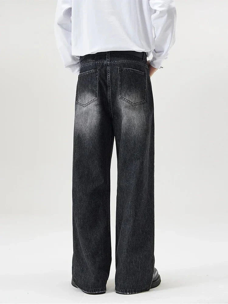 Jeans baggy straight lavati