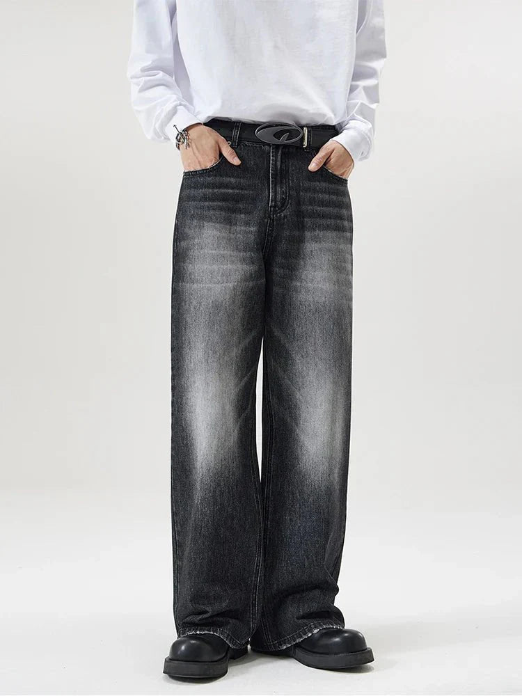 Jeans baggy straight lavati